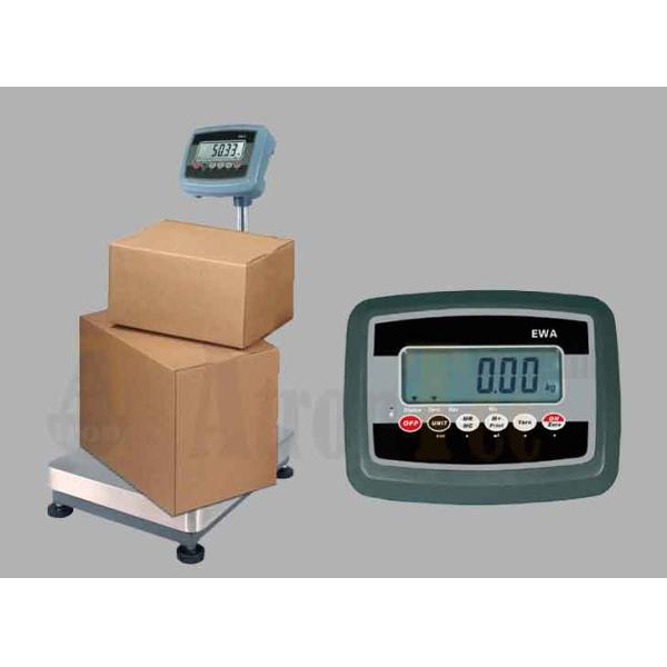 LCD Display Weighing Bench Scale with Plastic Weighing Indicator, Steel Platform Scale