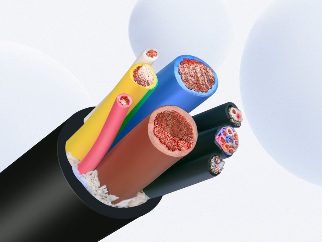 High Temperature Soft Silicone Wire Cable Construction with Stranded Copper Conductor