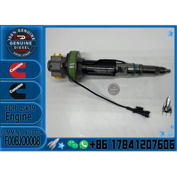 Reliable Fuel Injector Assembly F00BJ00009 For Engine QSK19 Series Matching Diesel 2881088