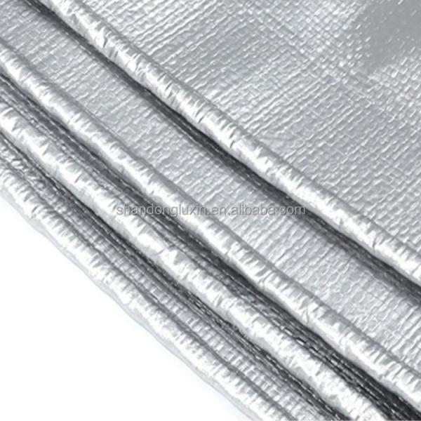 Waterproof Stripe Style PE Tarpaulin Industrial Multi Purpose Moisture Proof SunProof