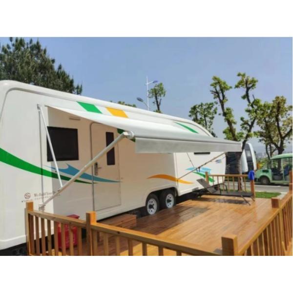 Manual Roll Out Carefree Rv Awning Waterproof Caravan Retractable Awnings