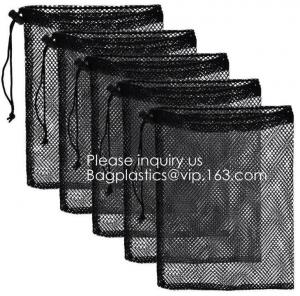 China Mesh Laundry Bag Heavy Duty Drawstring Bag, Factories, College, Dorm, Travel Apartment Blouse, Hosiery, Stocking, Underw on sale