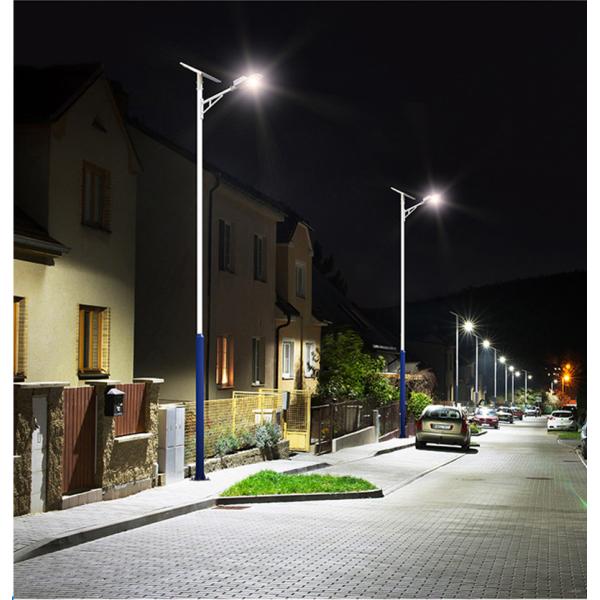 9m 10m 12m Steel Sign Road Street Light Pole Garden With Charging Pile
