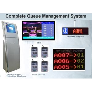 Buy cheap Floor Standing Multiple Display Management Restaurant/University Queue System product