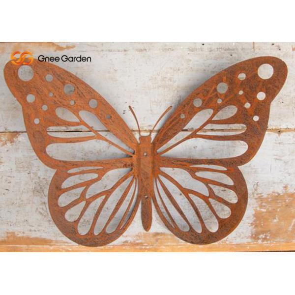 New Design Corten Steel Metal Garden Ornaments Decorative
