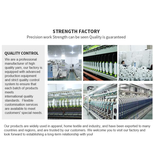 Bright Dty Ply Cotton Spandex Yarn Colored 20/150D Machine Thread Coated Rubber 210D Filament