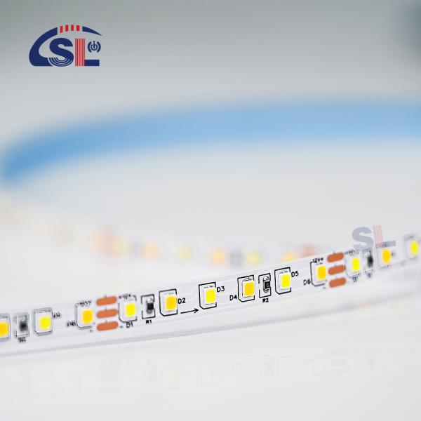 Flexible Dual Color Die-Cutting Board SMD2835 Led Strip Light 3000K-6500K Warm White -White