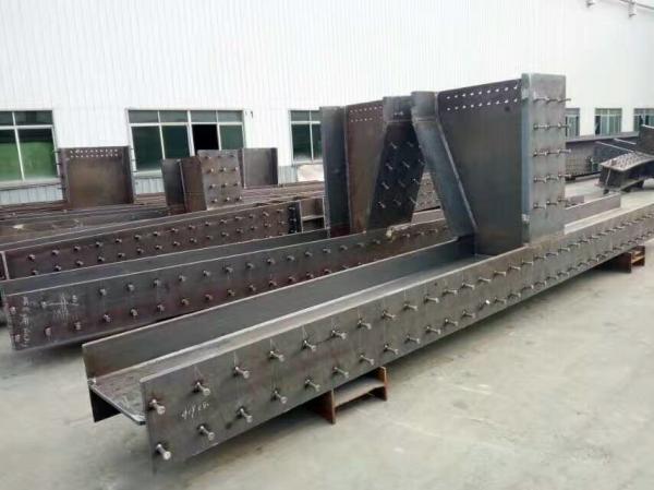 Quality Pre - Fabricated Warehouse Steel Frame With Steel Floor Decks Power Produce House for sale