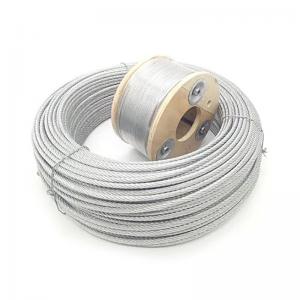 Buy cheap Bending Grade Steel 3/8 Galvanized Steel Wire Strand ASTM A475 for Nail Making product