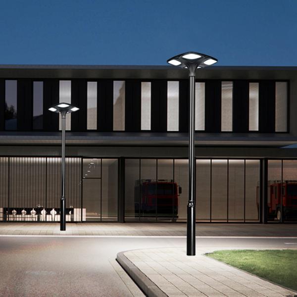 IP65 Waterproof Clover LED Solar Street Light Power Sensor Garden Lamp 3500K DC 6V