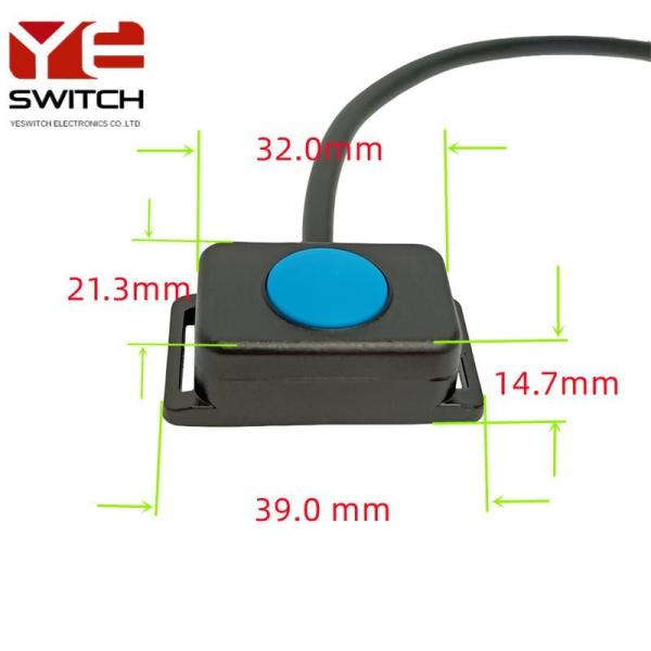 TUV Industrial Push Button 1.5A 250VAC Waterproof Push Button Switch 12v