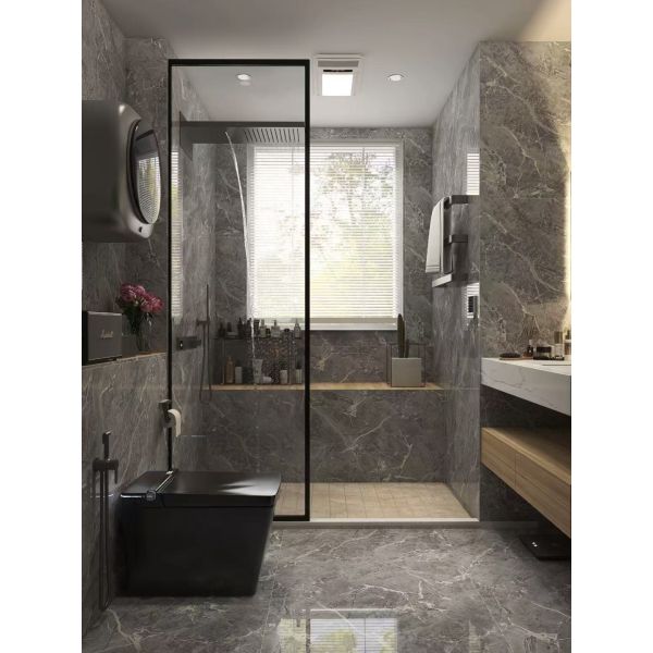 600x600mm Glossy Finish Acid-Resistant Porcelain Tile for Interior Walls