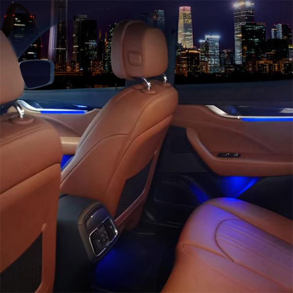DC12V Car Dashboard Display Car Multimedia Head Unit For Maserati Neon LED
