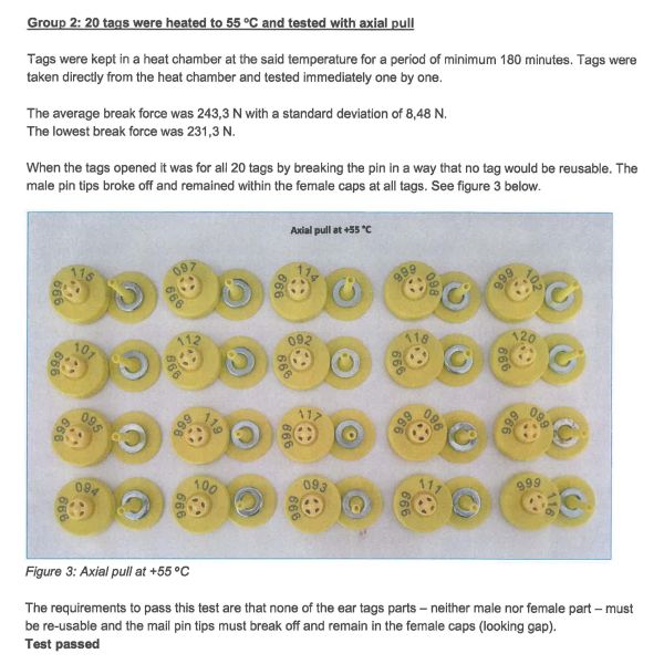 FULL ICAR Certified TPU Stripe Shape Long Range Active Rfid Sheep Ear Tag for Animals