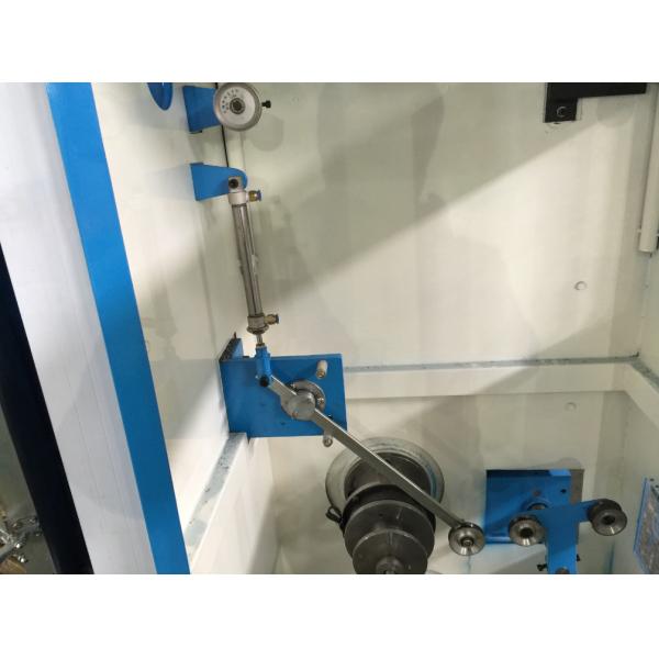 Blue High Durability Pulley Wire Drawing Machine For Copper Drawing And Annealing