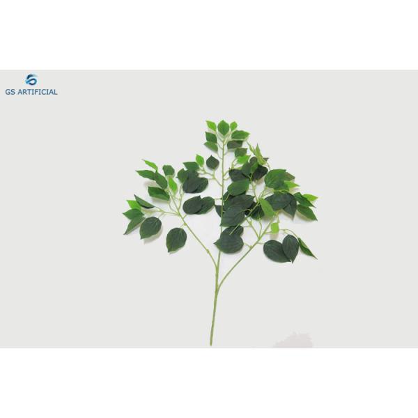 Customized Faux Eucalyptus Branches , Artificial Leaf Stems Vivid Lifelike