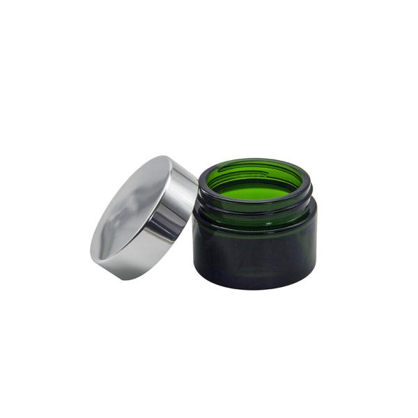 5g 5ml Mini Clear Cosmetic Eye PP Black Lid Empty Cream Bottles