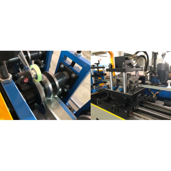 Metal U profile with holes rolling machine