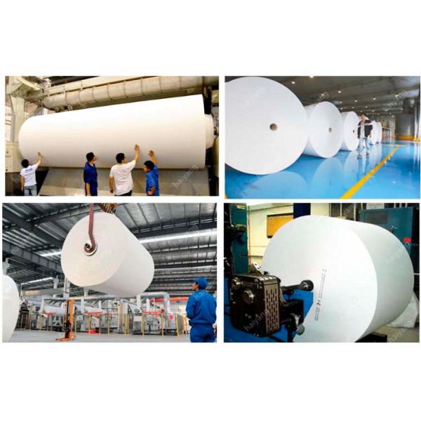 2400mm A4 Paper Making Machine Writing 500m / Min Wood Pulp