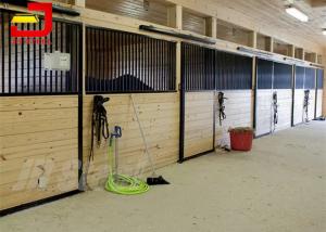 Buy cheap Customized Size Bamboo Panels Horse Stable Equipment With Sliding Door product