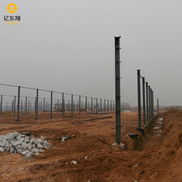 Galvanized Steel Frame Building Construction High Durability