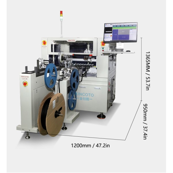 High UPH KA2000 Automatic Integrated Programming Machine with 12 Independent Programming Stations for Mass IC Production Line