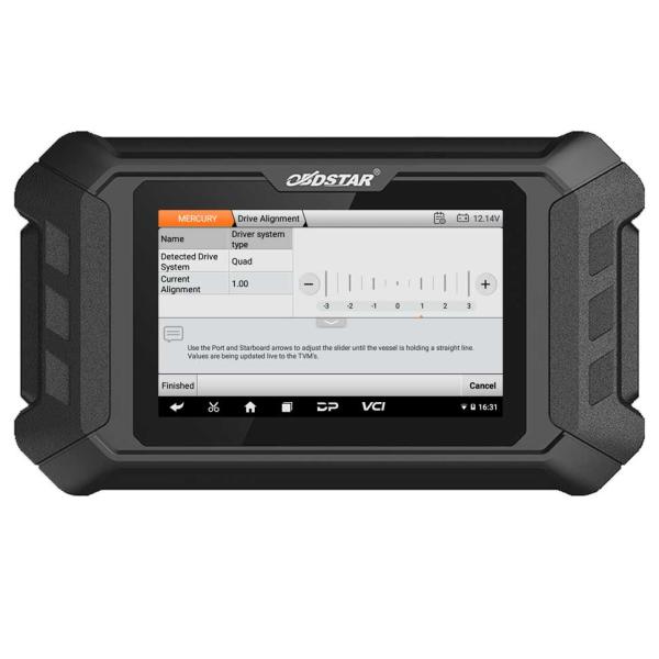 OBDSTAR iScan for MERCURY Marine Diagnostic Tablet with Special Functions Support G3/ DFI 2/ Optimax/ Seapro/ Verado/ 40HP-300HP