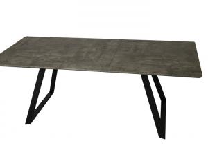 Buy cheap Expandable Modern Wood Dinning Table MDF With Marble Paper Veneer Top product