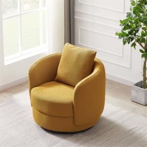 China Domestic Textile Living Room Fabric Sofas Luxury Single Seater Sofa on sale