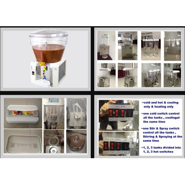 50L Cold Drink Dispenser / 600w Industrial Fresh Orange Juicer , OEM ODM