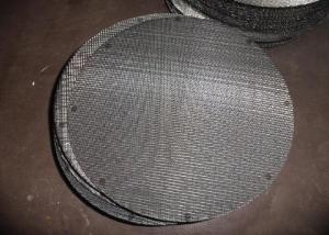 China Stainless Steel Disc Filter / Woven Mesh Filter Cloth / Fluid Filter Mesh Disc on sale
