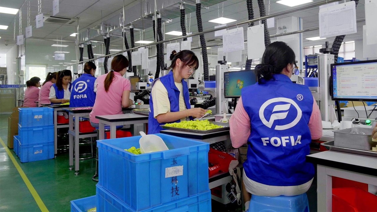 FOFIA Waterproof Long Range 134.2kHz RFID Ear Tag Reader ISO11784/5 Protocol 30-100cm Reading Distance PVC