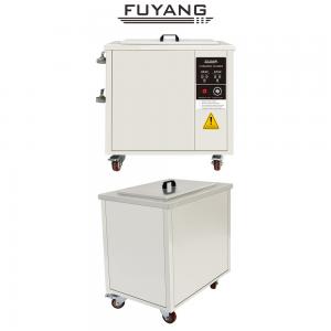 Stainless Steel 360L 40KHz Large Industrial Ultrasonic Cleaner Single Tank With Casters