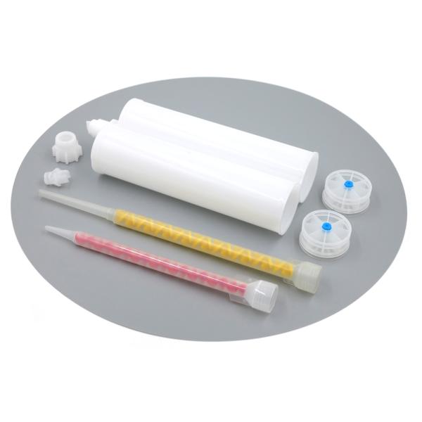 600ml 1:1 Silicone Sealant Cartridge Double Component Cartridge With Mixing Syringe