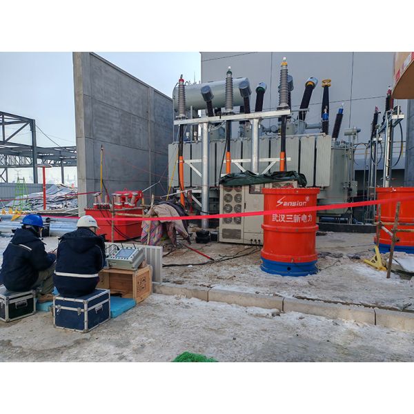 10kW Variable Frequency AC Induced Withstand Voltage Test Set For Partial Discharge Test