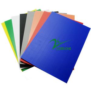 China 4mm 5mm 4x8 Coroplast Sign Blanks Recycled Corrugated Plastic Sheets on sale