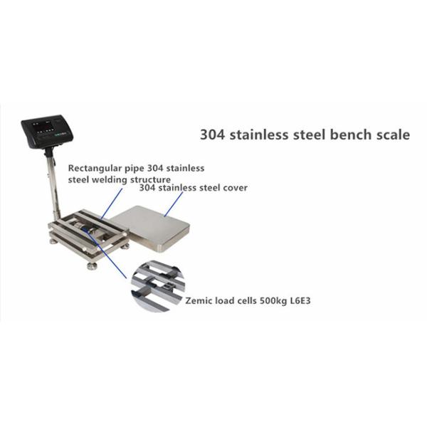 RS232C Bench Platform Scales , LCD Electronic Platform Scale