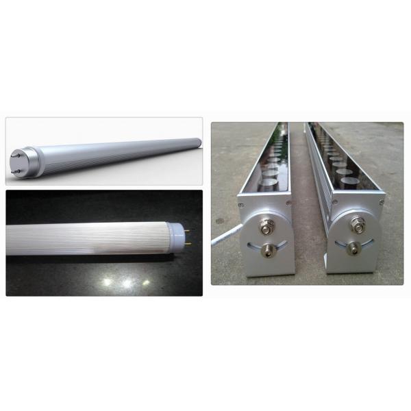 Aluminum matt silver LED tube