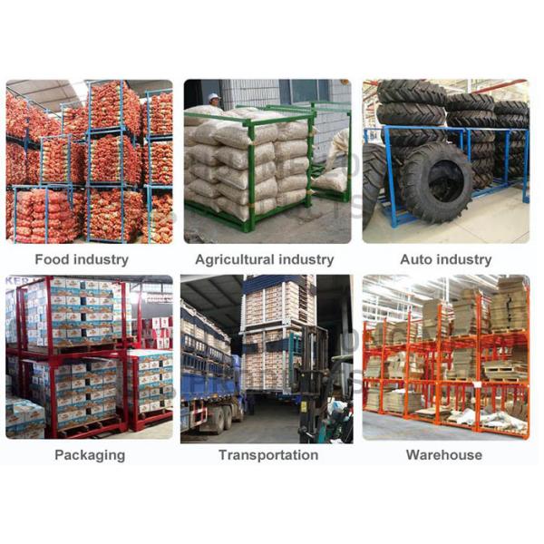 ODM Nestainer Storage Racks Steel Pallet Container