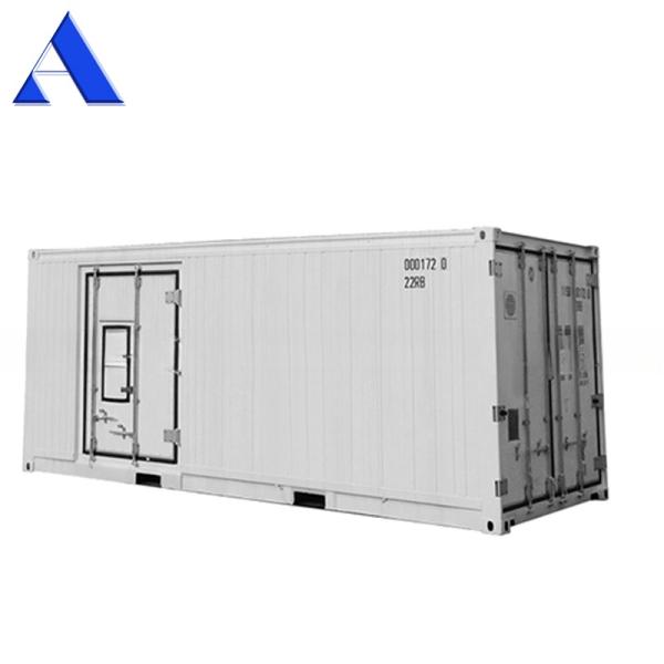 Dual Temperature 2-Room ISO 20ft Marine Refrigerated Container ISO Certified Aluminium Deep Freezers with Corten Steel
