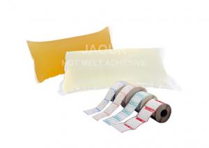 China Thermoplastic Rubber Based Hot Melt Pressure Sensitive Adhesive For Thermal Paper Labels on sale