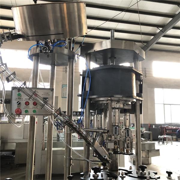 High Performance Automatic Bottle Capping Machine Olive Oil Glass Bottles Cap Tightening