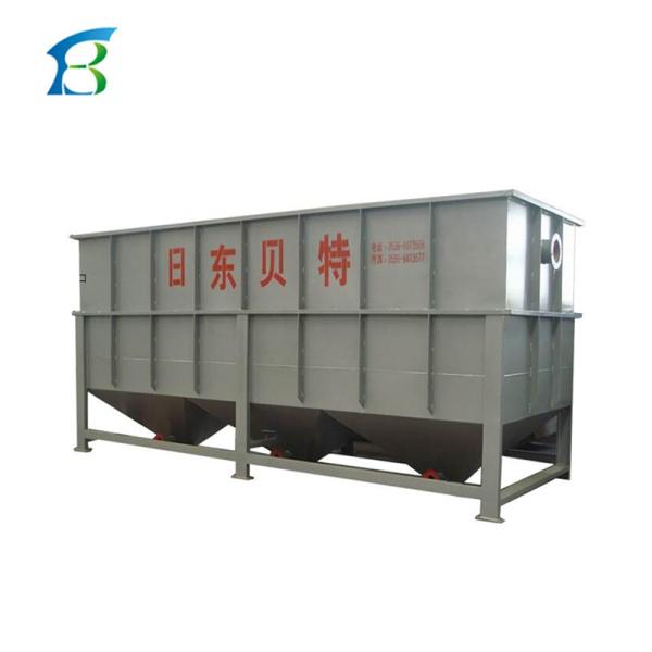 Condition Inclined Plate Tube Sedimentation Tank for Electroplating Wastewater Treatment