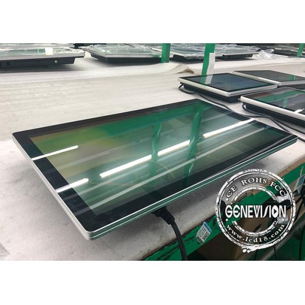 Hospital Android POE Wifi Digital Signage Google Play LCD Ad Player 15.6'' With CMS