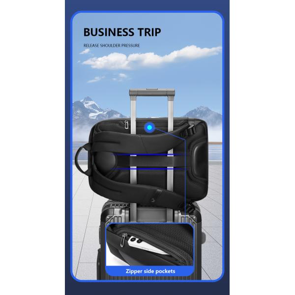 Customization Travel Men'S Waterproof Business Backpack 20-35 Litre