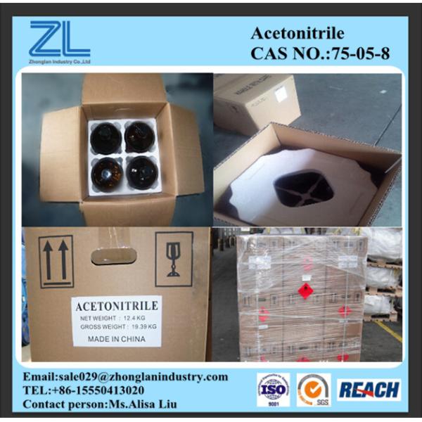 HPLC grade Acetonitrile used for reagent industry,CAS NO.:75-05-8
