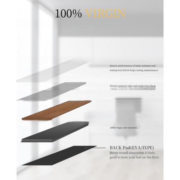 Apartment Flooring Solution 4mm-8mm Thickness Vinyl Plank with Interlocking Design