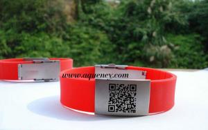 China Engraved ID Bracelets,Medical ID Bracelets,Silicone Sport ID Bracelets,multi color on sale