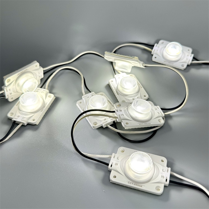 High Voltage Edge Light Module IP67 15x50 Degree For Advertising Lighting Boxes