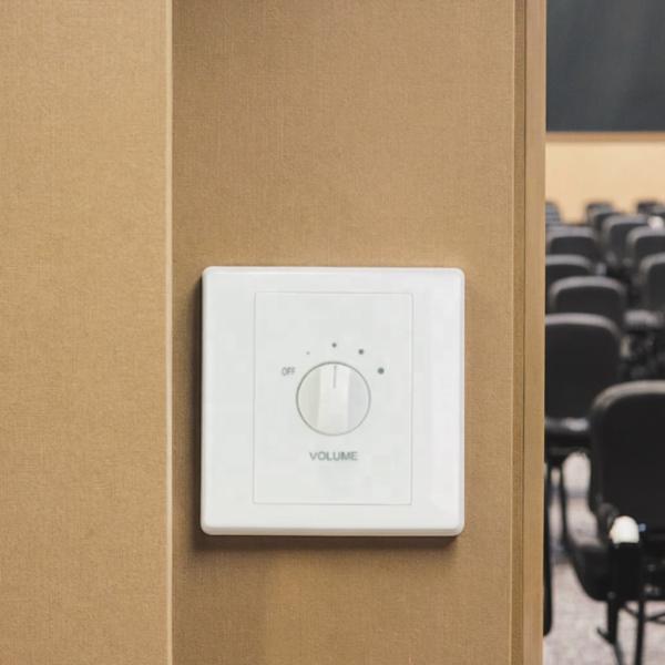AT-330 30W Wall Volume Controller Economical Passive PC Material Volume Switch